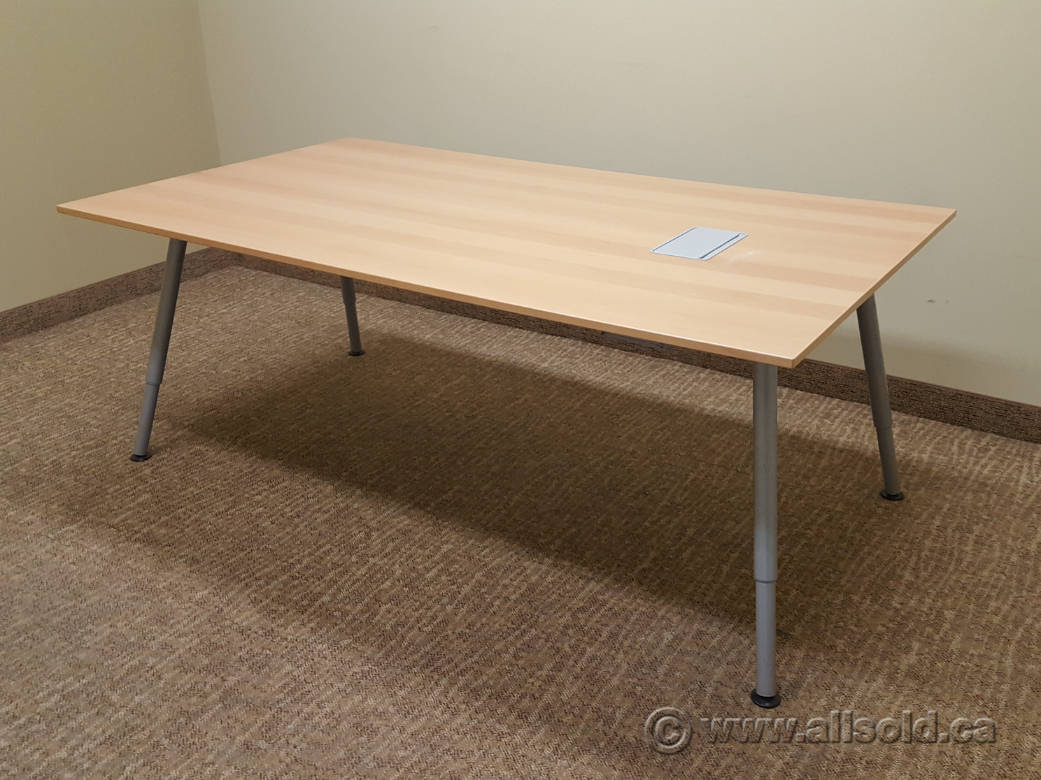 IKEA GALANT Conference Meeting Board Table 6'+ with Data/ Power